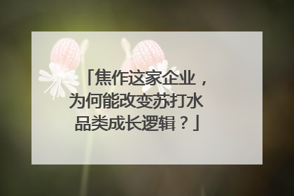 焦作这家企业，为何能改变苏打水品类成长逻辑？