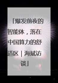 爆发前夜的智能体，落在中国算力的舒适区｜海斌访谈