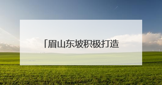 眉山东坡积极打造新时代更高水平“天府粮仓”示范区