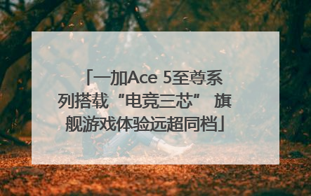 一加Ace 5至尊系列搭载“电竞三芯” 旗舰游戏体验远超同档