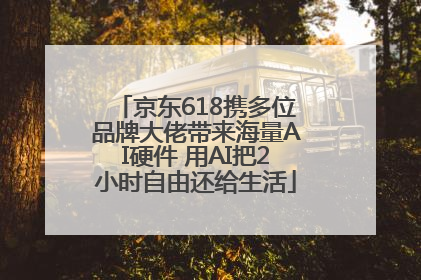 京东618携多位品牌大佬带来海量AI硬件 用AI把2小时自由还给生活
