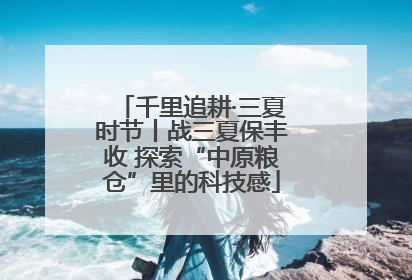 千里追耕·三夏时节丨战三夏保丰收 探索“中原粮仓”里的科技感