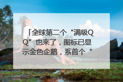 全球第二个“满级QQ”也来了，图标已显示金色企鹅，系首个“满级QQ”的小号