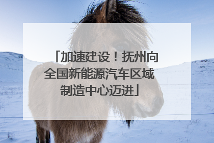 加速建设！抚州向全国新能源汽车区域制造中心迈进