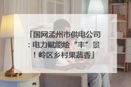 国网孟州市供电公司：电力赋能绘“丰”景！岭区乡村果蔬香