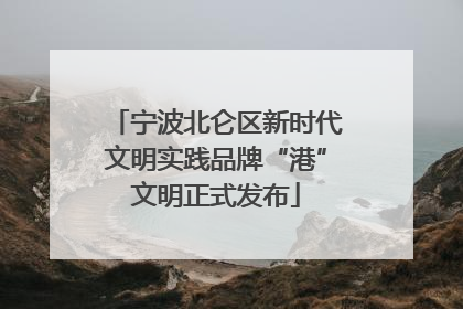 宁波北仑区新时代文明实践品牌“港”文明正式发布