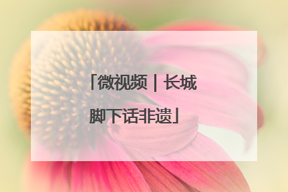 微视频｜长城脚下话非遗
