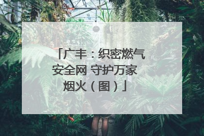 广丰：织密燃气安全网 守护万家烟火（图）