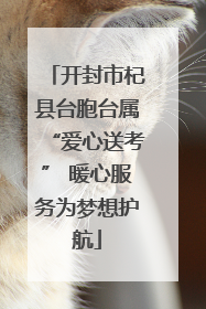 开封市杞县台胞台属“爱心送考” 暖心服务为梦想护航