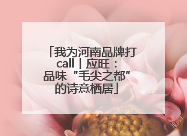 我为河南品牌打call丨应旺：品味“毛尖之都”的诗意栖居