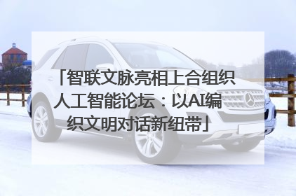 智联文脉亮相上合组织人工智能论坛：以AI编织文明对话新纽带