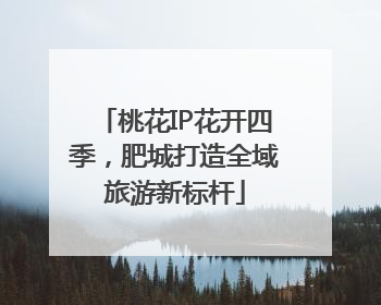 桃花IP花开四季，肥城打造全域旅游新标杆