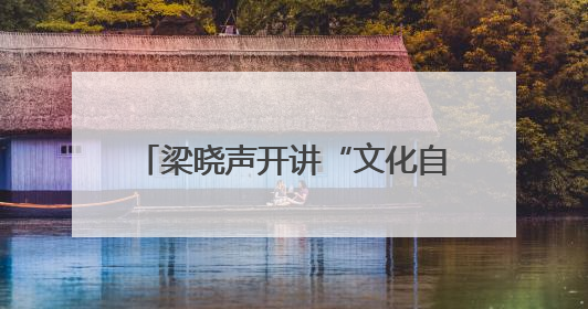 梁晓声开讲“文化自信”：婺源清华朴园里的一场文化盛宴
