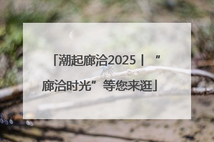 潮起廊洽2025丨“廊洽时光”等您来逛