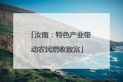 汝南：特色产业带动农民增收致富