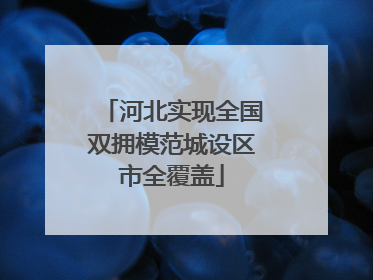 河北实现全国双拥模范城设区市全覆盖