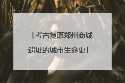 考古复原郑州商城遗址的城市生命史