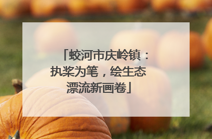 蛟河市庆岭镇：执桨为笔，绘生态漂流新画卷