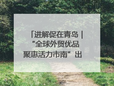 进解促在青岛｜“全球外贸优品 聚惠活力市南”出口转内销进商超专场活动启动