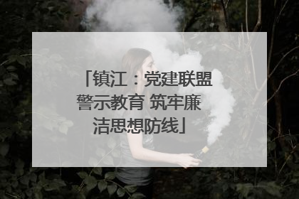 镇江：党建联盟警示教育 筑牢廉洁思想防线