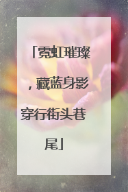 霓虹璀璨，藏蓝身影穿行街头巷尾