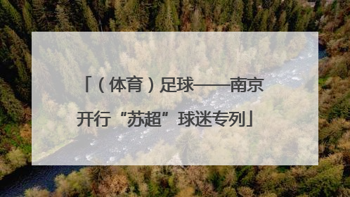 （体育）足球——南京开行“苏超”球迷专列