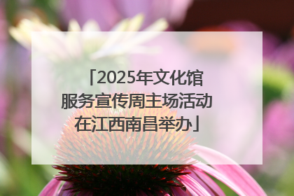 2025年文化馆服务宣传周主场活动在江西南昌举办